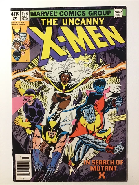 Uncanny X-Men #126 (1979 Marvel Comics) First Appearance Proteus ~ FN- newsstand