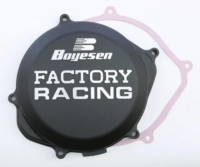 Boyesen Factory Clutch Cover Black for Honda CRF450R 09-16 CC-06AB