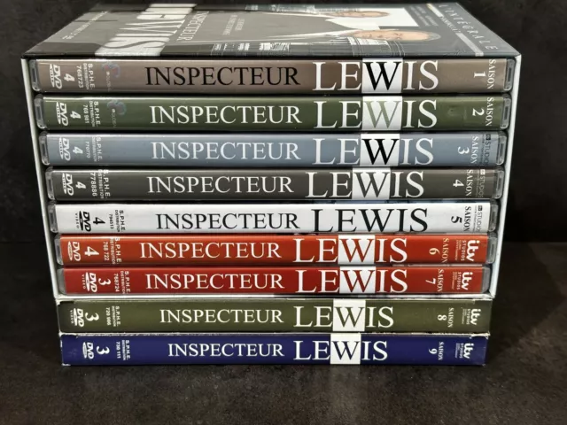 INSPECTEUR LEWIS INTEGRALE DE LA SÉRIE En DVD SAISONS 1 A 9 Kevin WHATELY