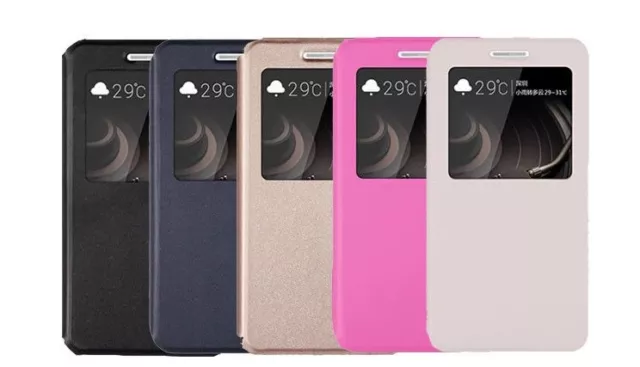 Coque Housse Pour LG Velvet Flip Livre Fenêtre Durable + Verre A Sélectionner