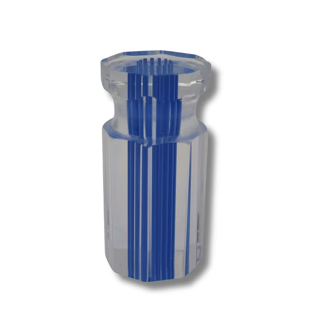 Roulette Marker Dolly Clear Acrylic w Blue Prism NEW (rmb)