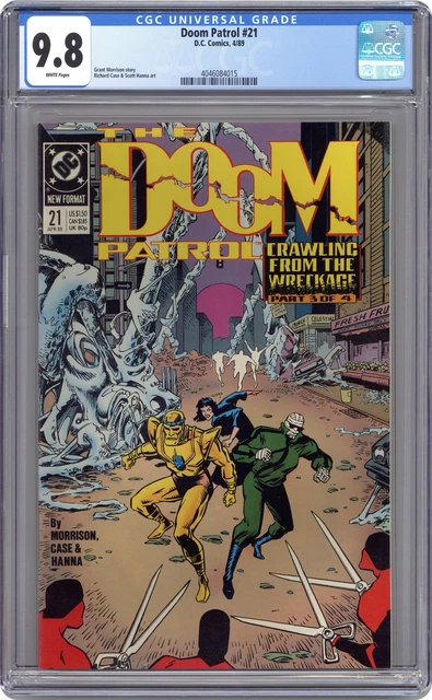 Doom Patrol #21 CGC 9.8 1989 4046084015
