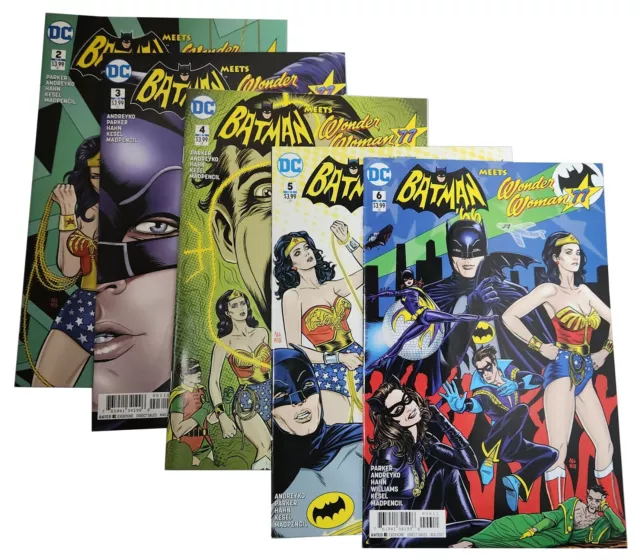 US Comicpack Batman '66 meets Wonder Woman #2 #3 #4 #5 #6 | DC | 2016 | Eng |SPK