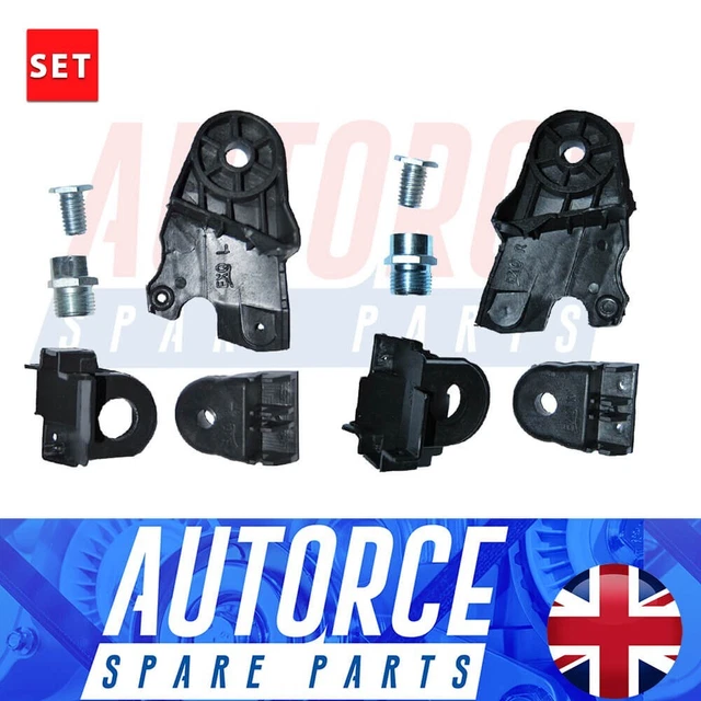 HEADLIGHT BRACKET TAB Repair Kit Left + Right For MercedesBenz CCLASS