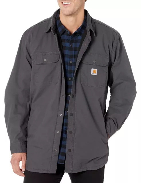 CARHARTT MEN'S BIG Flame-Resistant Force Loose Fit Midweight Logo ...