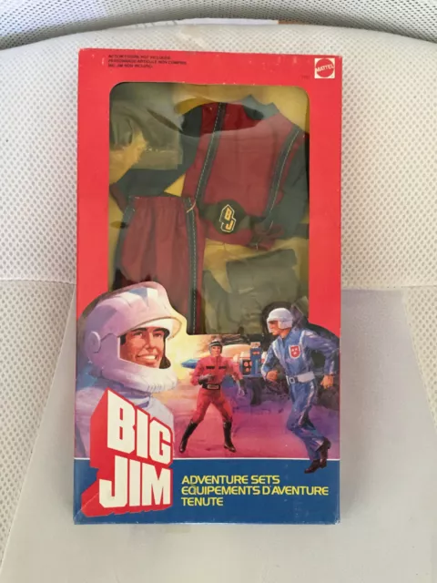 Mib Moc Misb Big Jim Adventure Sets # 7151 Motorcycle Driver 1984