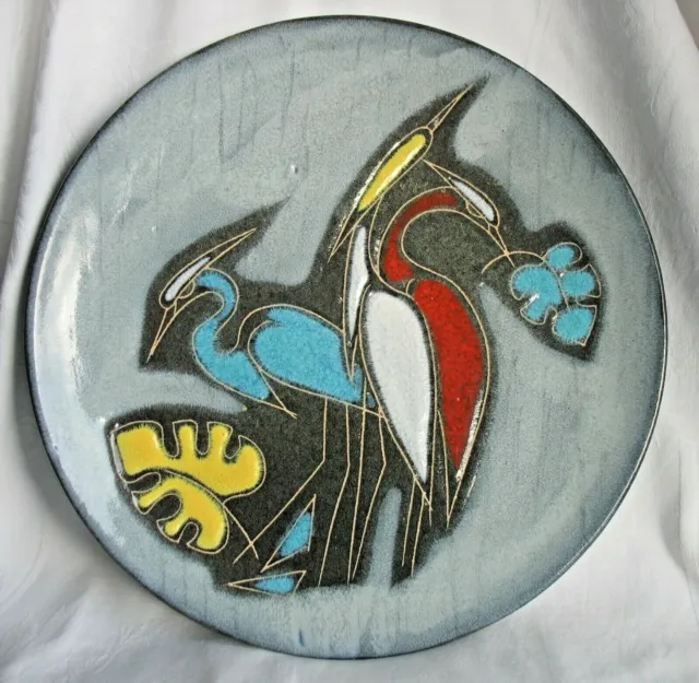 Ruscha Keramik Wandteller
