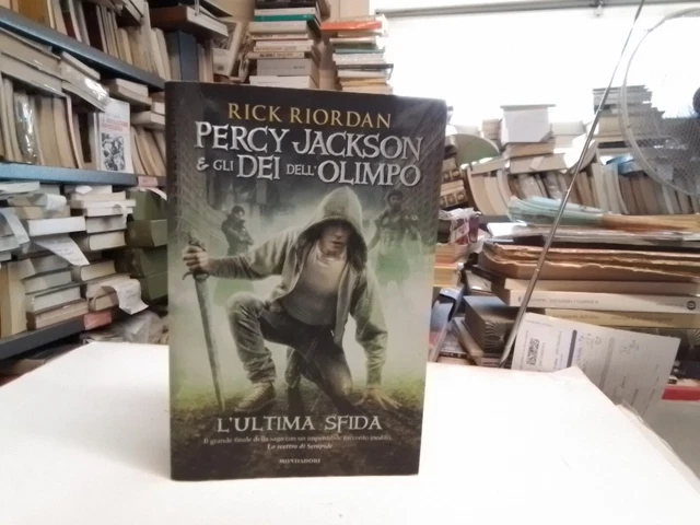 PERCY JACKSON E GLI DEI DELL'OLIMPO, L'ULTIMA SFIDA - Rick Riordan, 21ag24 PERCY JACKSON E GLI DEI DELL'OLIMPO, L'ULTIMA SFIDA - Rick Riordan, 21ag24
