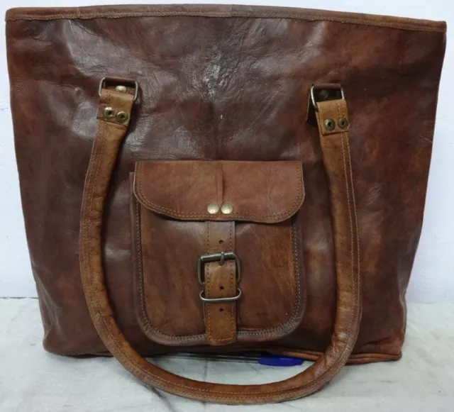 Vintage Sac à Main Épaule Fourre-Tout Porte-Monnaie Cuir Femme Messager Hobo