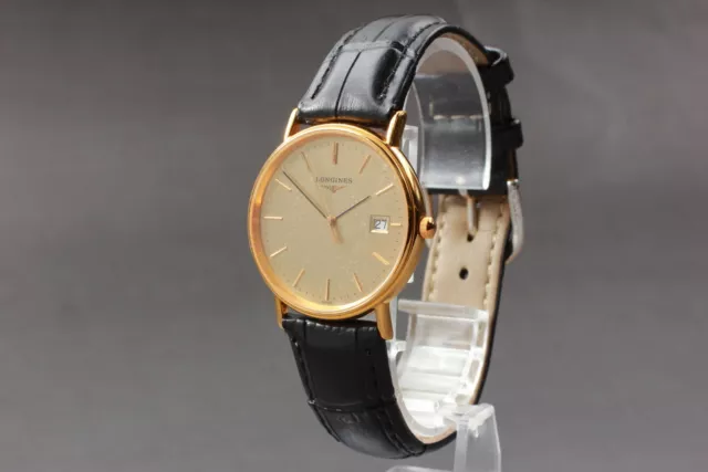 Reloj Longines L4.720.2 para hombre Gold Grand Classic Pleasance Quartz de... 2