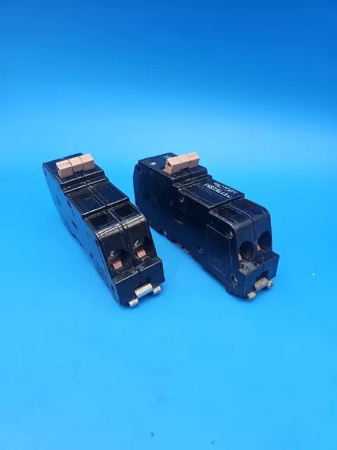 LOT OF 2 CH2100 Long Frame Cutler Hammer Circuit Breaker 100Amp Chipped