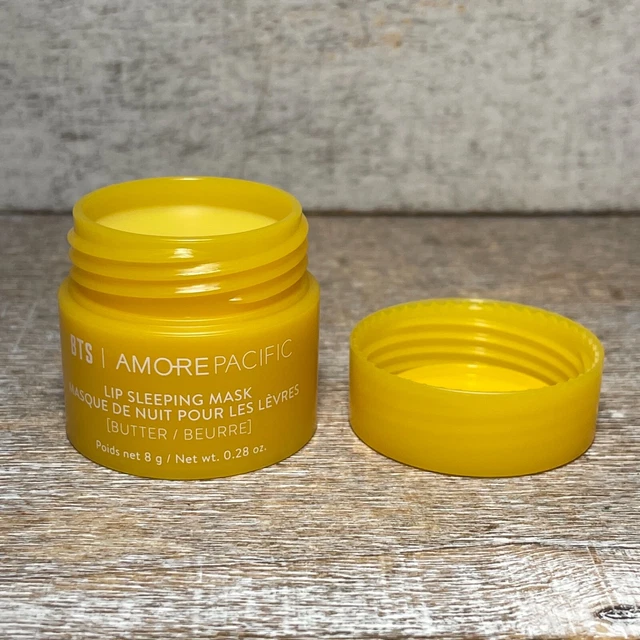 Máscara para dormir labial edición BTS x AMORE PACIFIC Laneige LIP&POP 8 g - SABOR A MANTEQUILLA