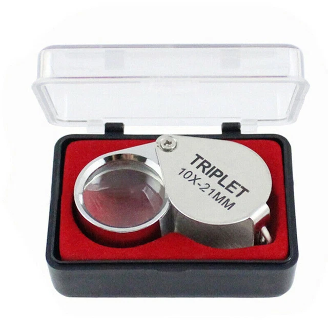 Loupe loupe 10x petite et légère pour bijoux pour authentification bijoux