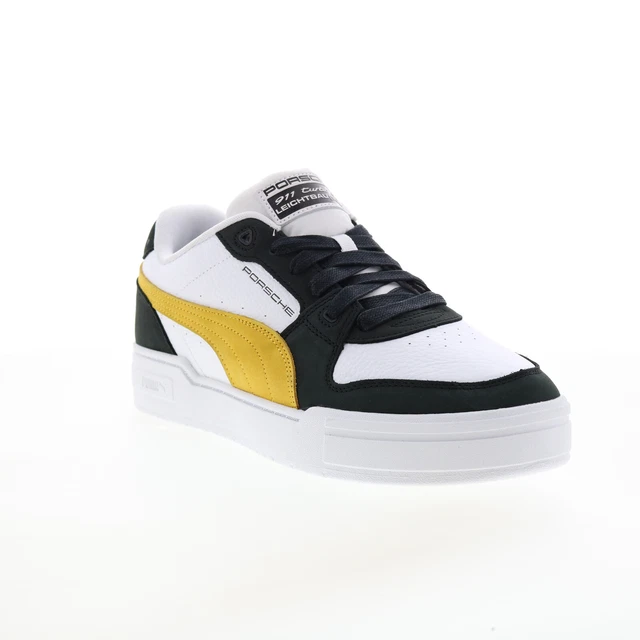 Puma Porsche Legacy CA Pro Lux baskets pour hommes en cuir blanc