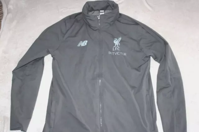Liverpool Football Rain Jacket Precision Elite Coat Size Large L Mens No Shirt