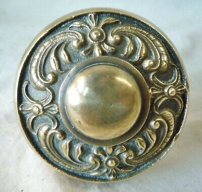 Door knob (single) 2 1/4" Eastlake Cast Brass/Bronze #B