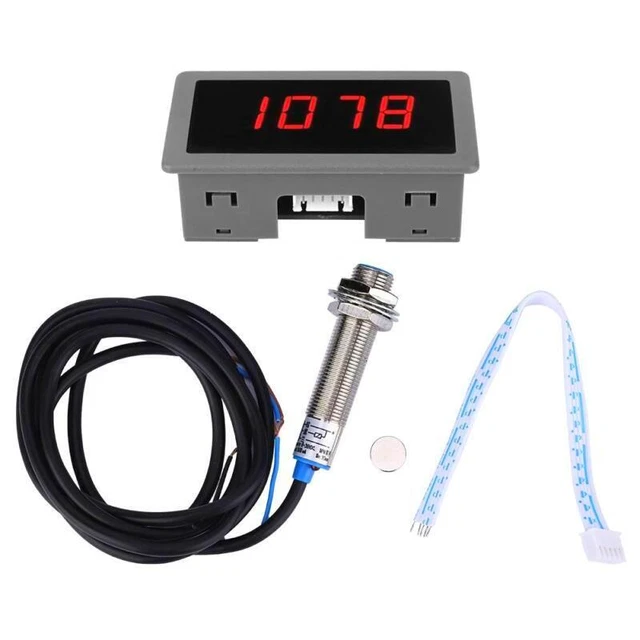 Contagiri motore digitale, contagiri, 8-24 V, 4 cifre, con