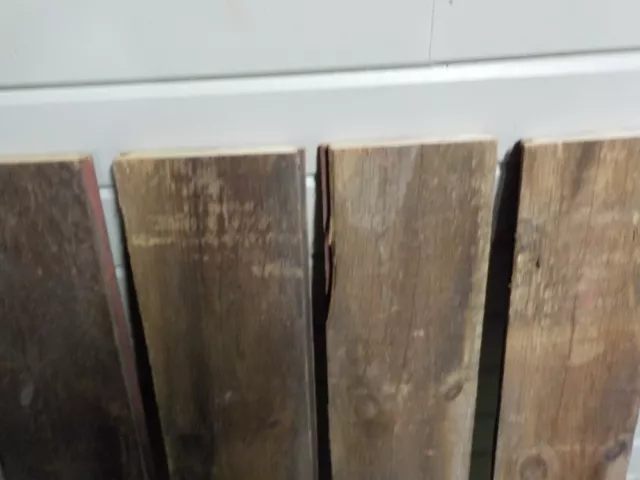 Reclaimed Weathered Wood Old Barn Board Wood Lumber Siding Rustic Decor Crafts 14