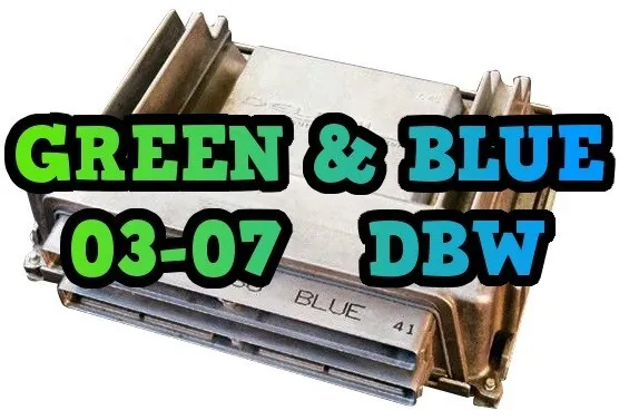 Green & Blue Dbw Ls Swap Ecm 4.8, 5.3, 6.0,4L60E,4L80E , Manual Pcm , Ecu