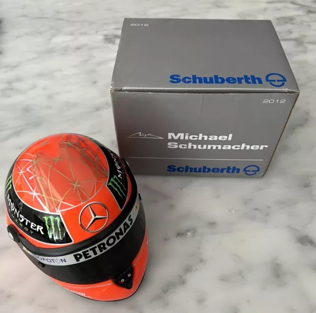 1:2 Scale Michael Schumacher 2012 Mercedes AMG Petronas F1 Helmet F1 - Schuberth