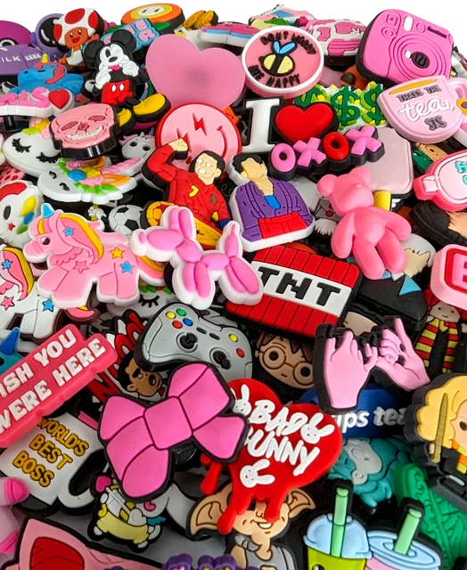 CROCS CHARMS JIBBITZ Big Selection Girls Boys Kids Women Men Shoes £1