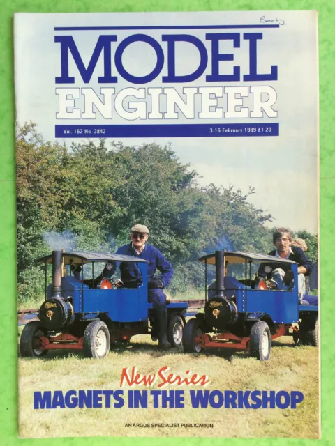 Modelo Ingeniero No.3842 - Febrero 1989 - Imanes En Taller Nuevo Serie