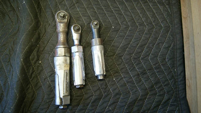 Lot of ( 3 ) air ratchets-2 blue point-1 mac