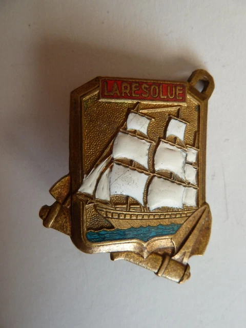 INSIGNE AÉRONAVALE ESCADRILLE Pin’s ECOLE NAVALE FIA 1984 Marine