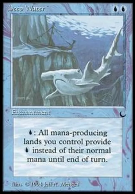 MRM ENGLISH Deep Water EX- MTG magic The Dark