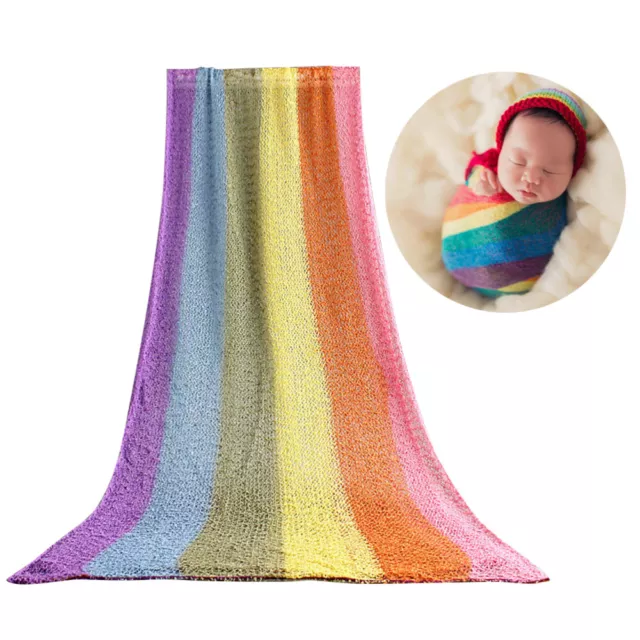 Regenbogen Swaddle Decke für Neugeborene - Perfekt zum Einkuscheln