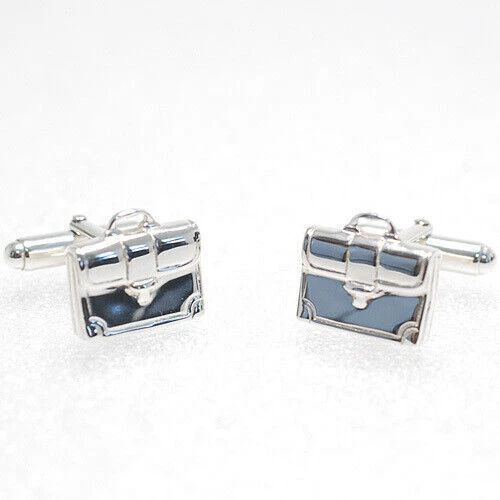 Véritable Tiffany SV925 Porte-documents Design Boutons de manchette #692