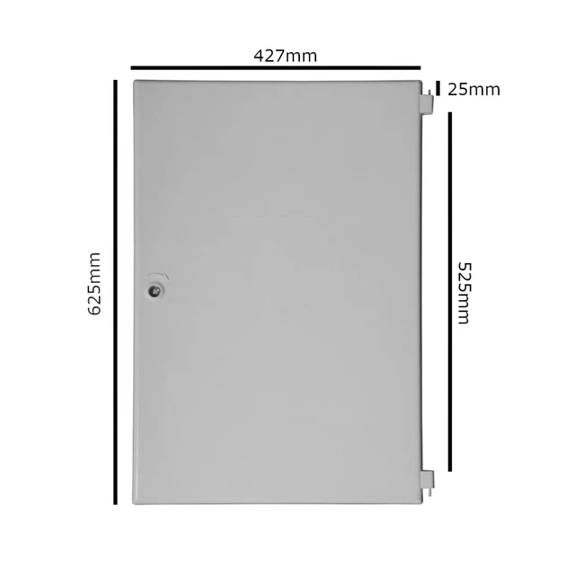 ELECTRIC METER BOX Door For Cavity / Inset Boxes 625mm x 427mm £47.50