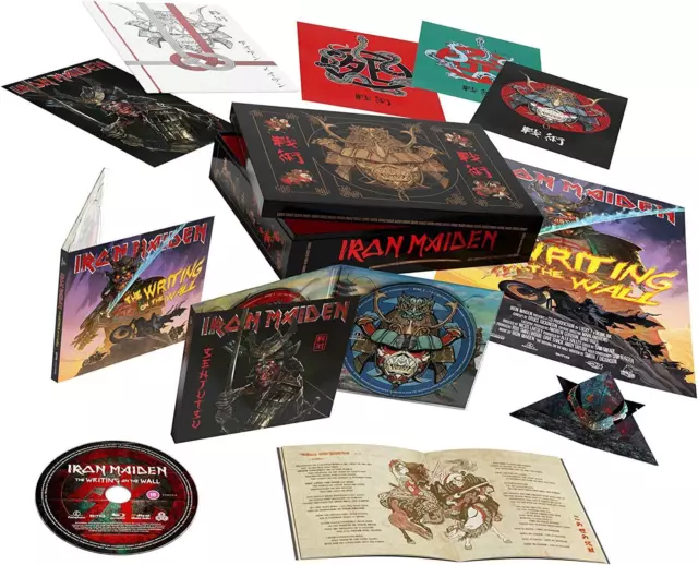 Iron Maiden - Senjutsu Deluxe Edition 2Cd + Blu-Ray Box Set (Neu/Versiegelt) 2