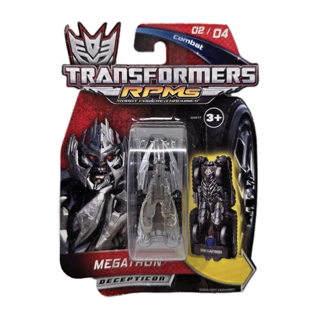 HASBRO TRANSFORMERS RPMS Speed Series Decepticon Megatron Diecast Toy ...