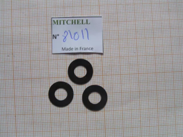 3 Washers Pinion MITCHELL 300 & Other Reel Baffle Flat Washer Part 81011