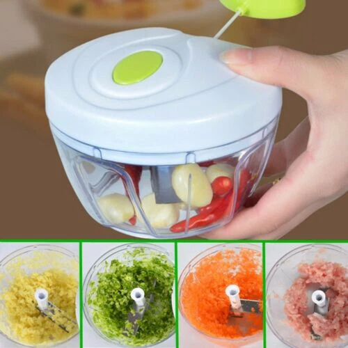 PULLING FOOD CHOPPER Processor Manual Mixer Blender Vegetable Onion