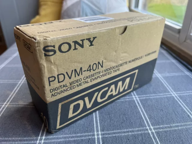 SONY PDVM-40N DVCam Tapes - Cassette X10