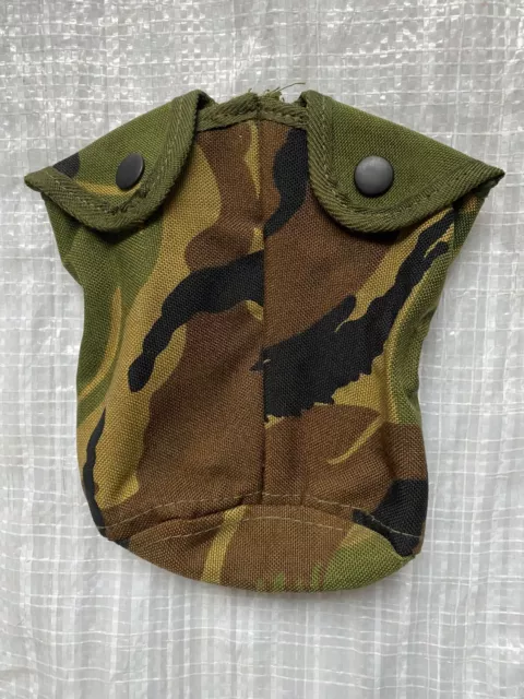 Dutch Army Water Bottle Cover Webbing Pouch Woodland DPM MOLLE TYPE Used