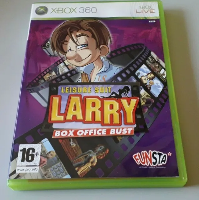 Jeu XBOX 360 "Leisure Suit Larry Box Office Burst" complet en boîte (n°5847)