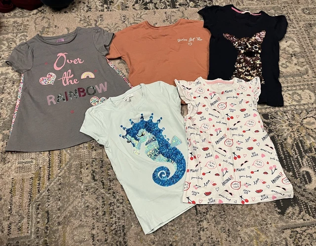 Bundle Of Girls Clothes Age 6-7 Years GEORGE NEXT M&S Large Lot VGC 20
