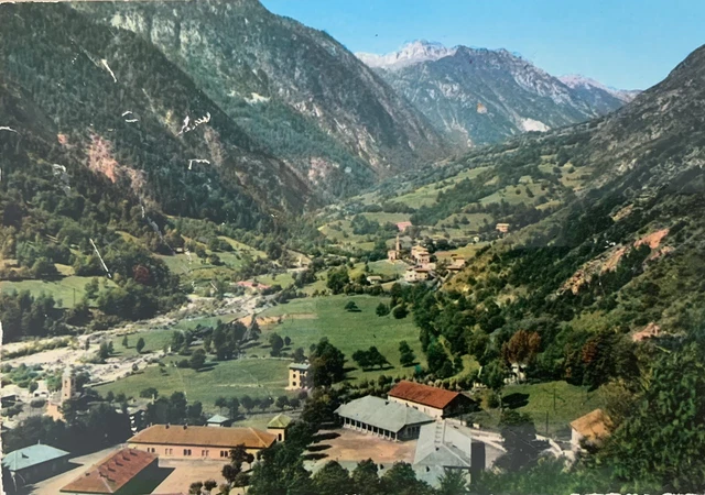 Cartolina Prazzo Superiore Cuneo Valle Macra viaggiata