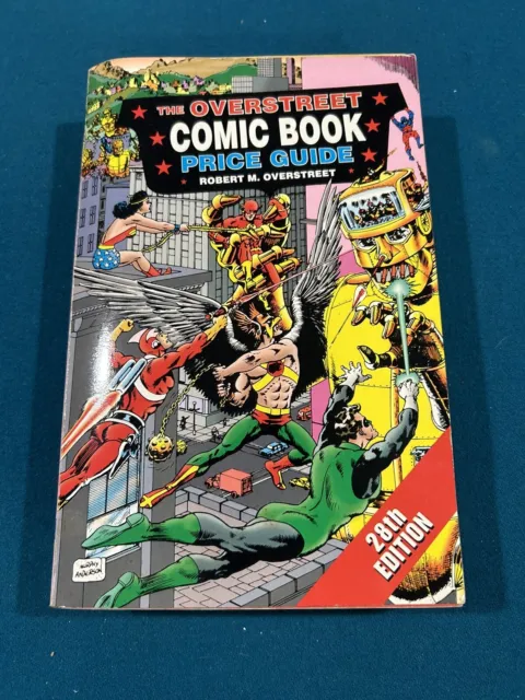 Overstreet Comic Book Price Guide  * 28th Edition Cover From 1997 To 1998