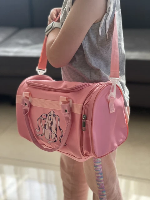 Ballet Dance Kids Pink Sport Purse Sport Bag For Kids Ballerina Ballet