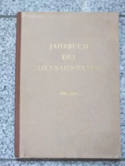 Jahrbuch des Eisenbahnwesens - 1951 mit viel Werbung.