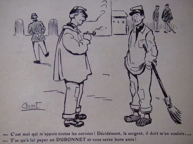 Dubonnet Apéritif - 1930 affiche publicitaire - Collection