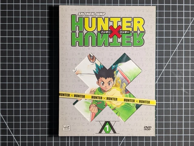 HUNTER X HUNTER 1999 Caja Set 1 DVD VIZ Media Oficial Auténtico