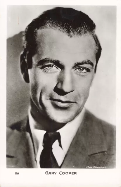 Cpsm Personnalités Célébrités Cinema Acteur Americain Gary Cooper