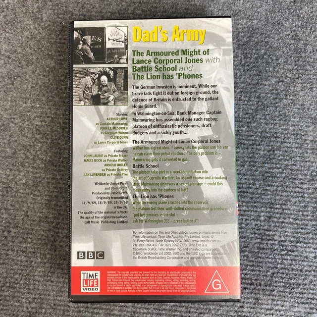 DAD'S ARMY VHS Special Edition Battle School VHS Video BBC Comedy New ...