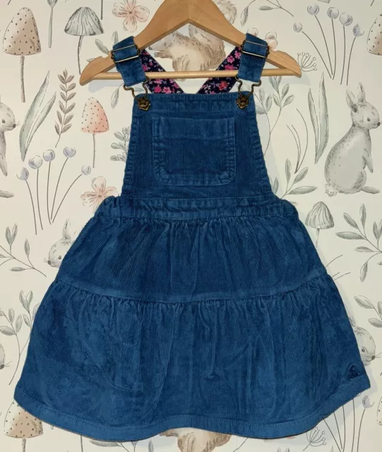 GIRLS AGE 3 2 3 Years Joules Cord Pinafore Dungaree Dress 8.00 PicClick UK