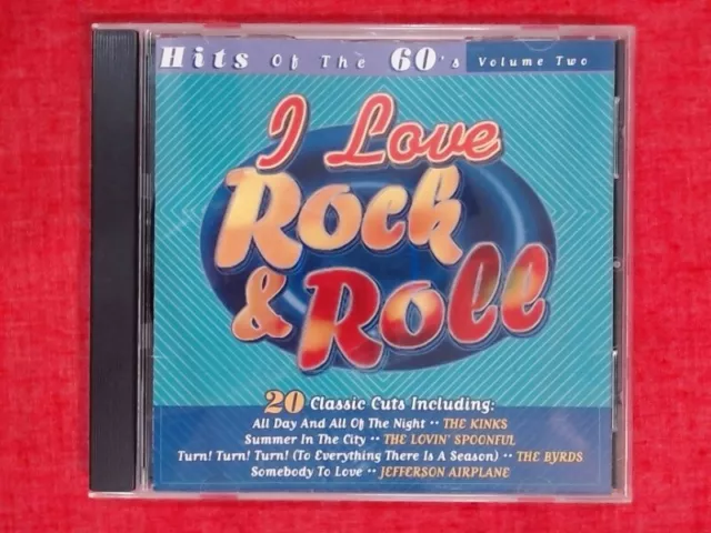 Various Artists : I Love Rock & Roll: Hits of 60s CD